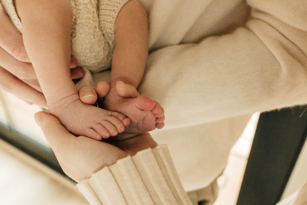 newborn baby detail photography